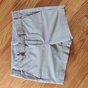 G1 Goods Paper Twill Brand Tan Shorts, Size 4